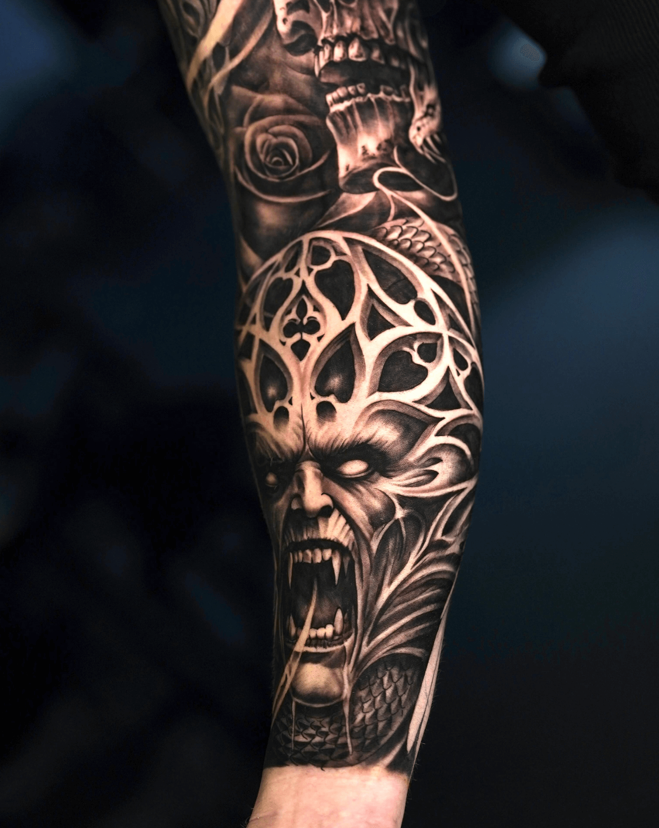 rose realism style tattoo by Loi Nguyen