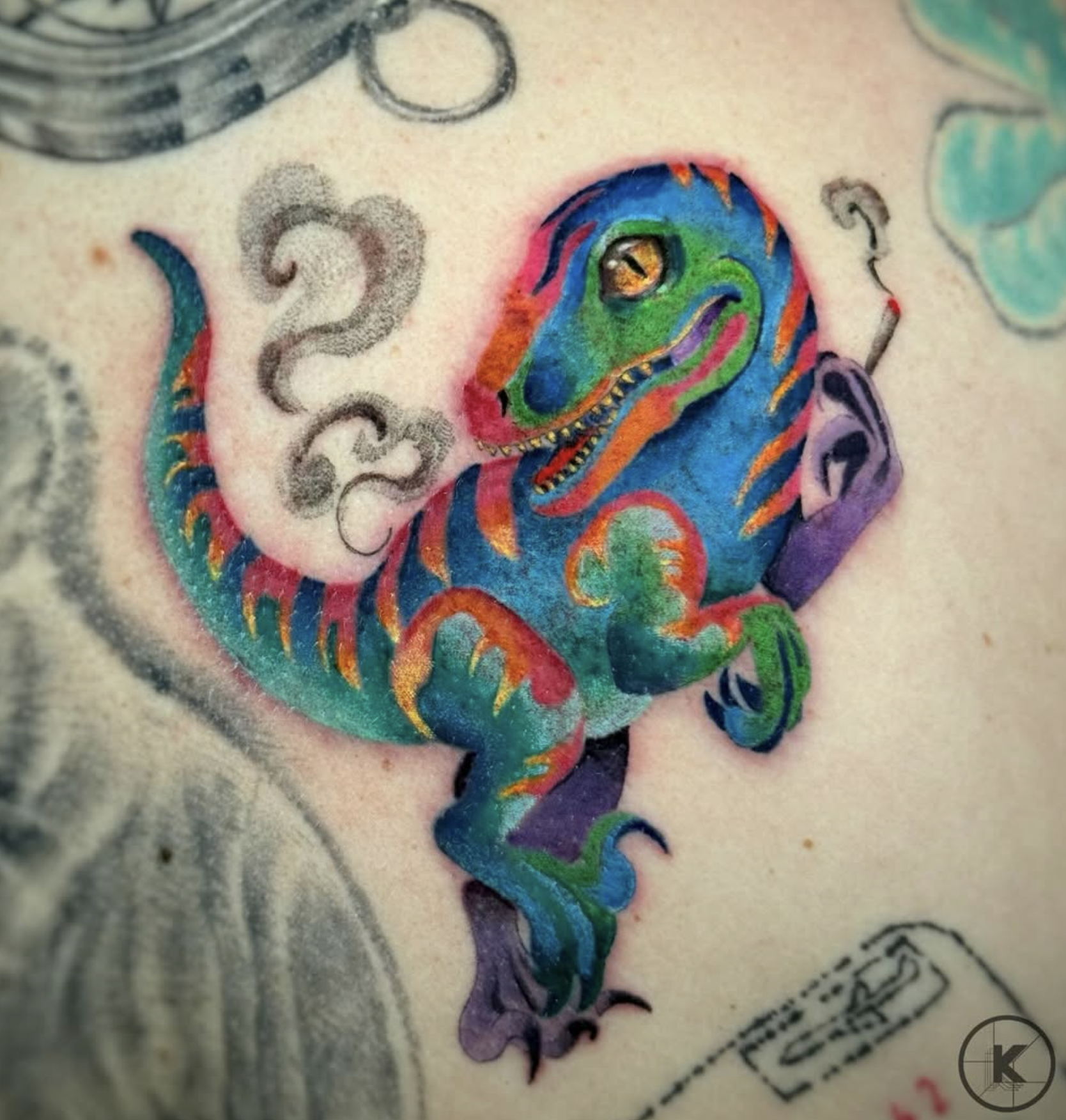 color style tattoo by Karla O