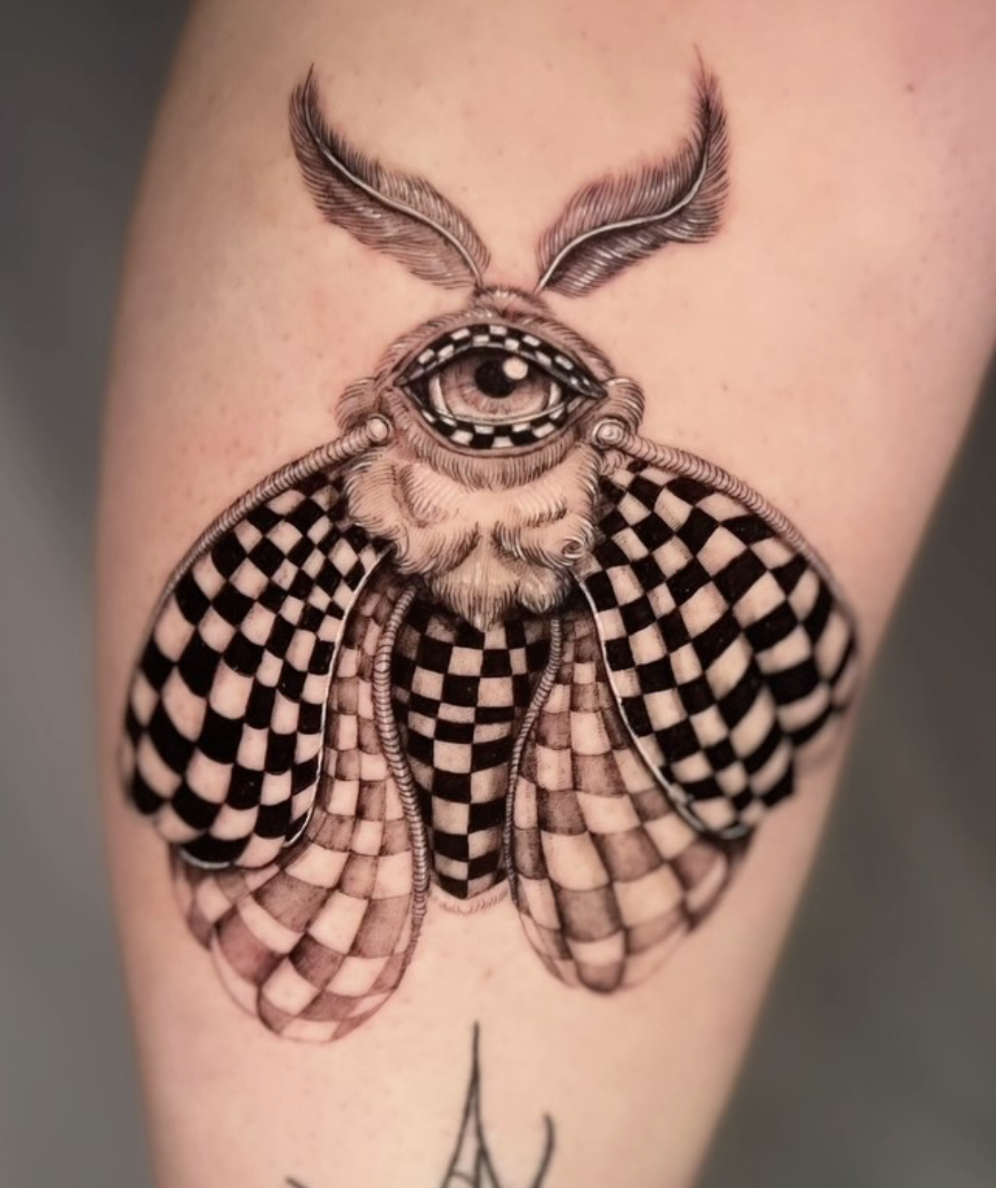 eye realism style tattoo by Mariel Bayona