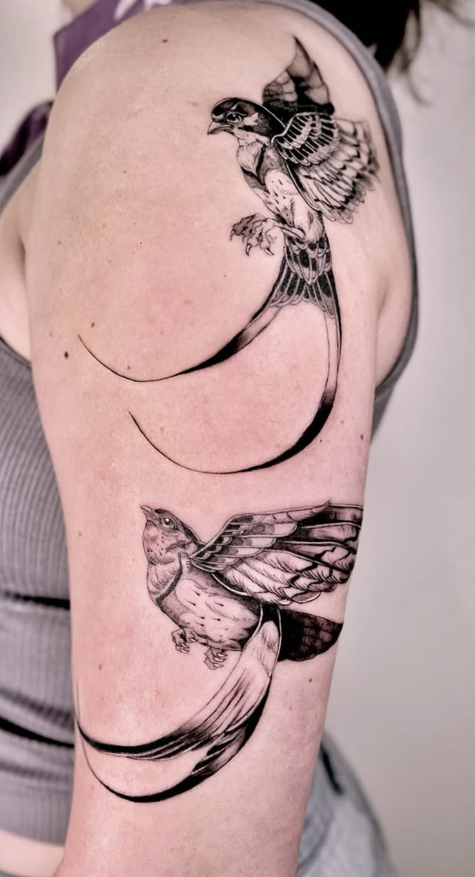 realism style tattoo by Mariel Bayona