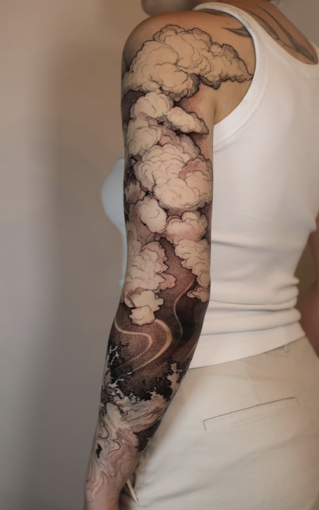 abstract style tattoo by Strokin Dark