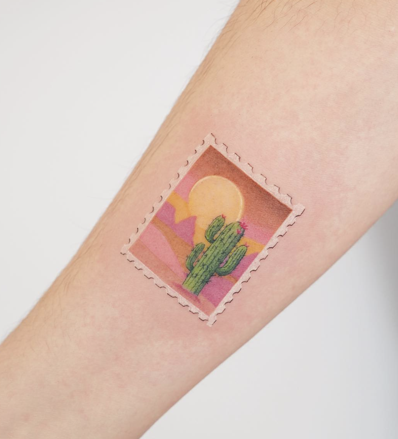 color style tattoo by Tina Choi