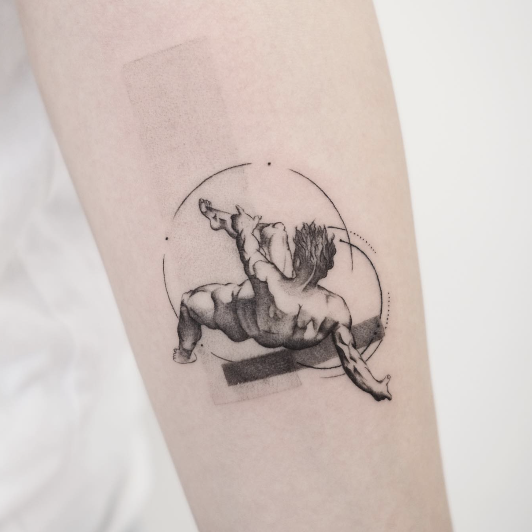 abstract style tattoo by Niko