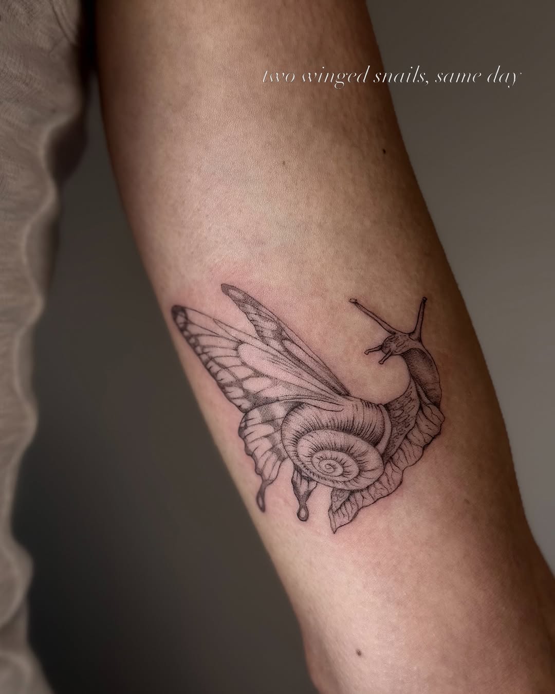 fine line style tattoo by Vica