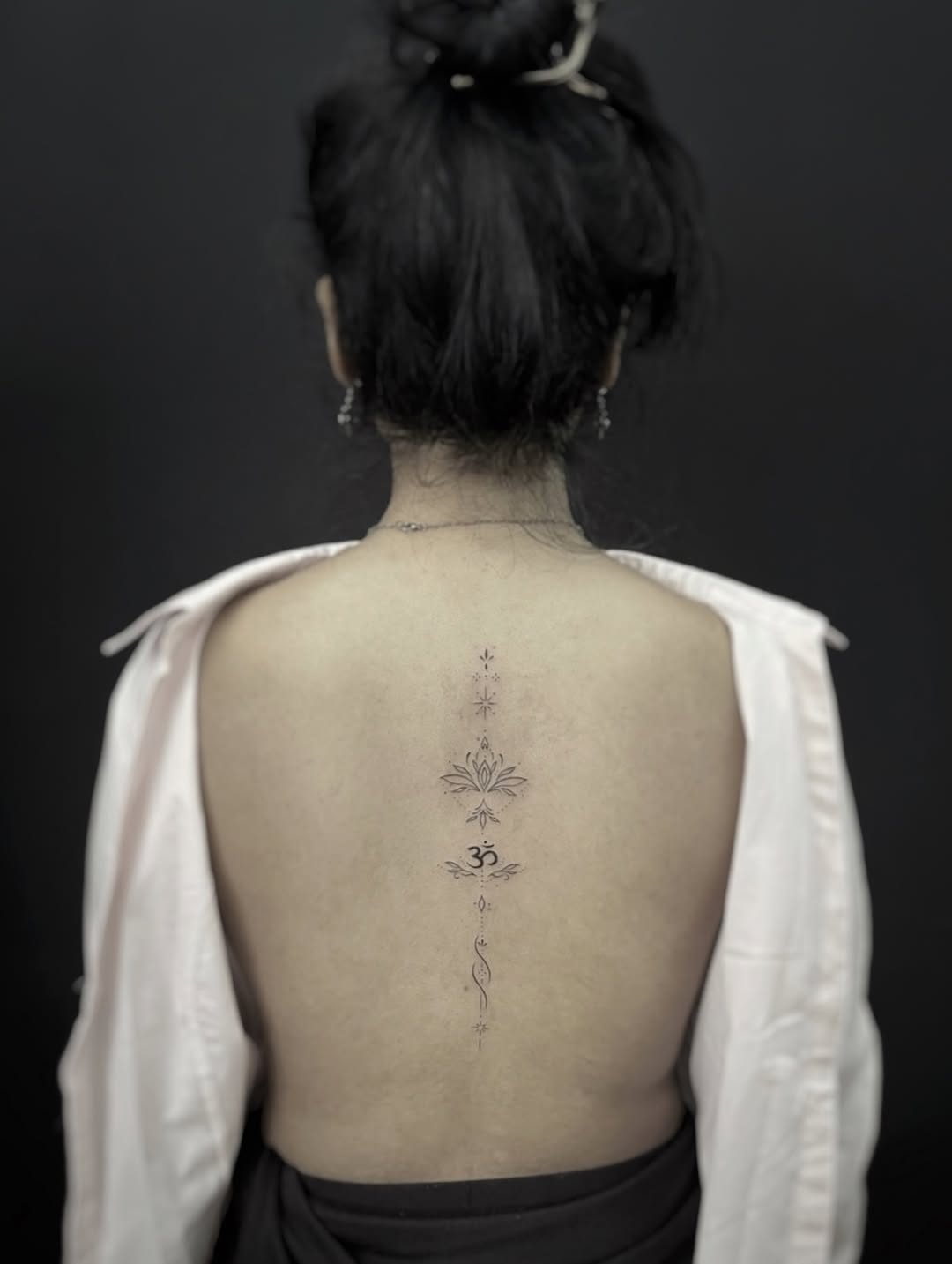 fine line style tattoo by Sirimontra