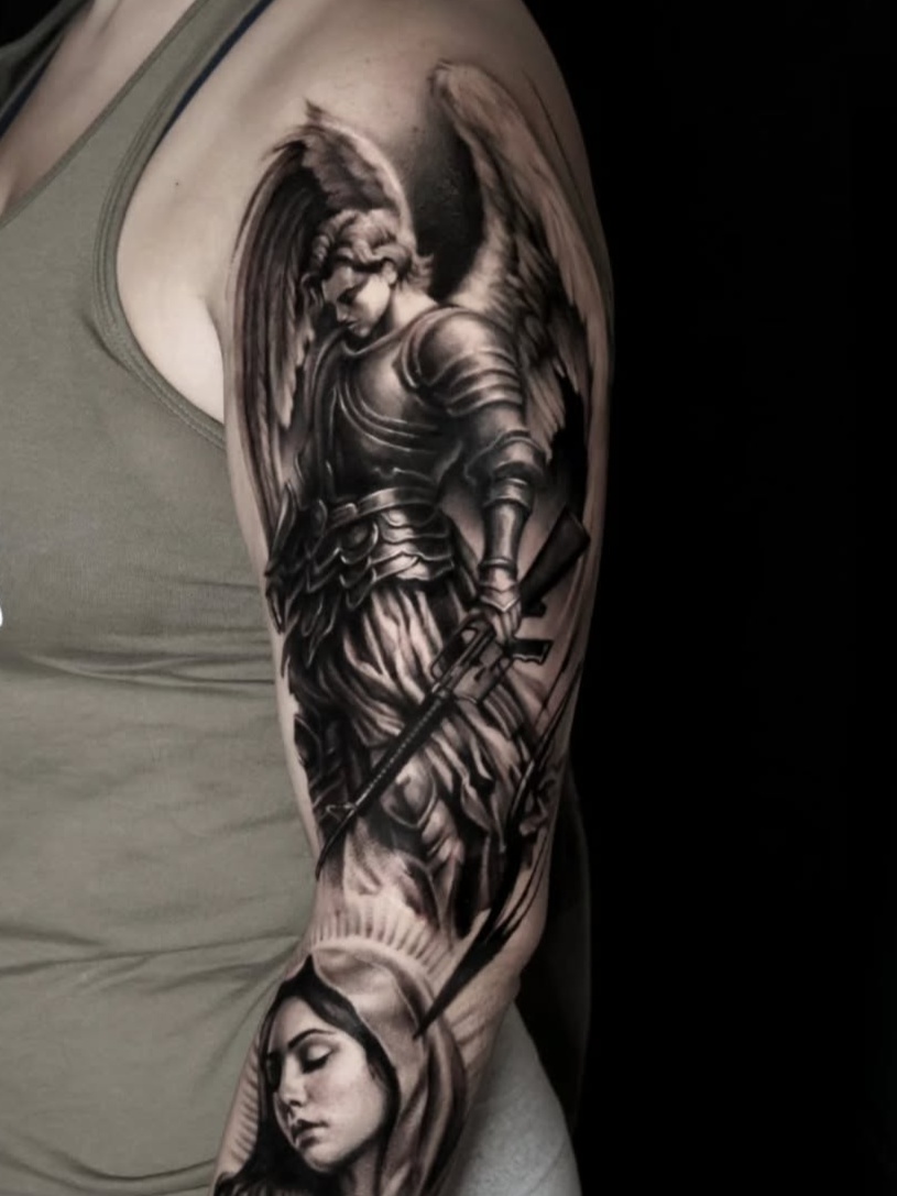 realism style tattoo by Julia Penza