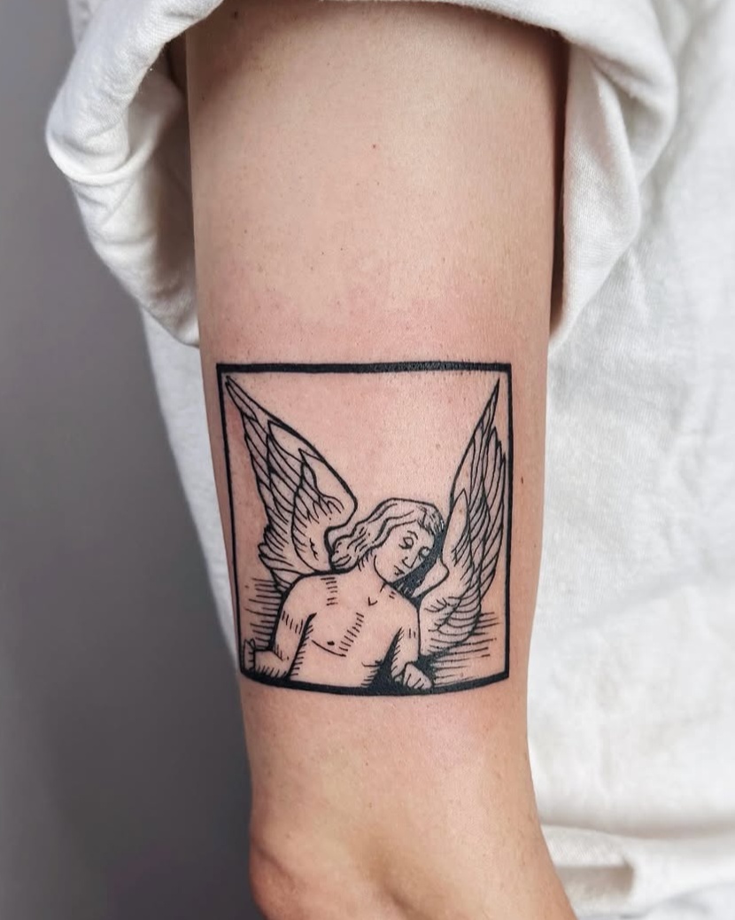 illustrative style tattoo by Katya