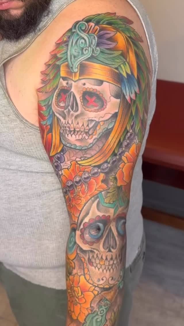 new school style tattoo by Joe Unknown