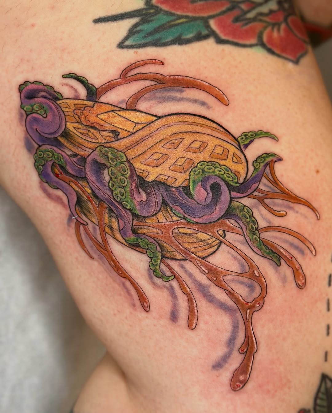 new school style tattoo by Joe Unknown