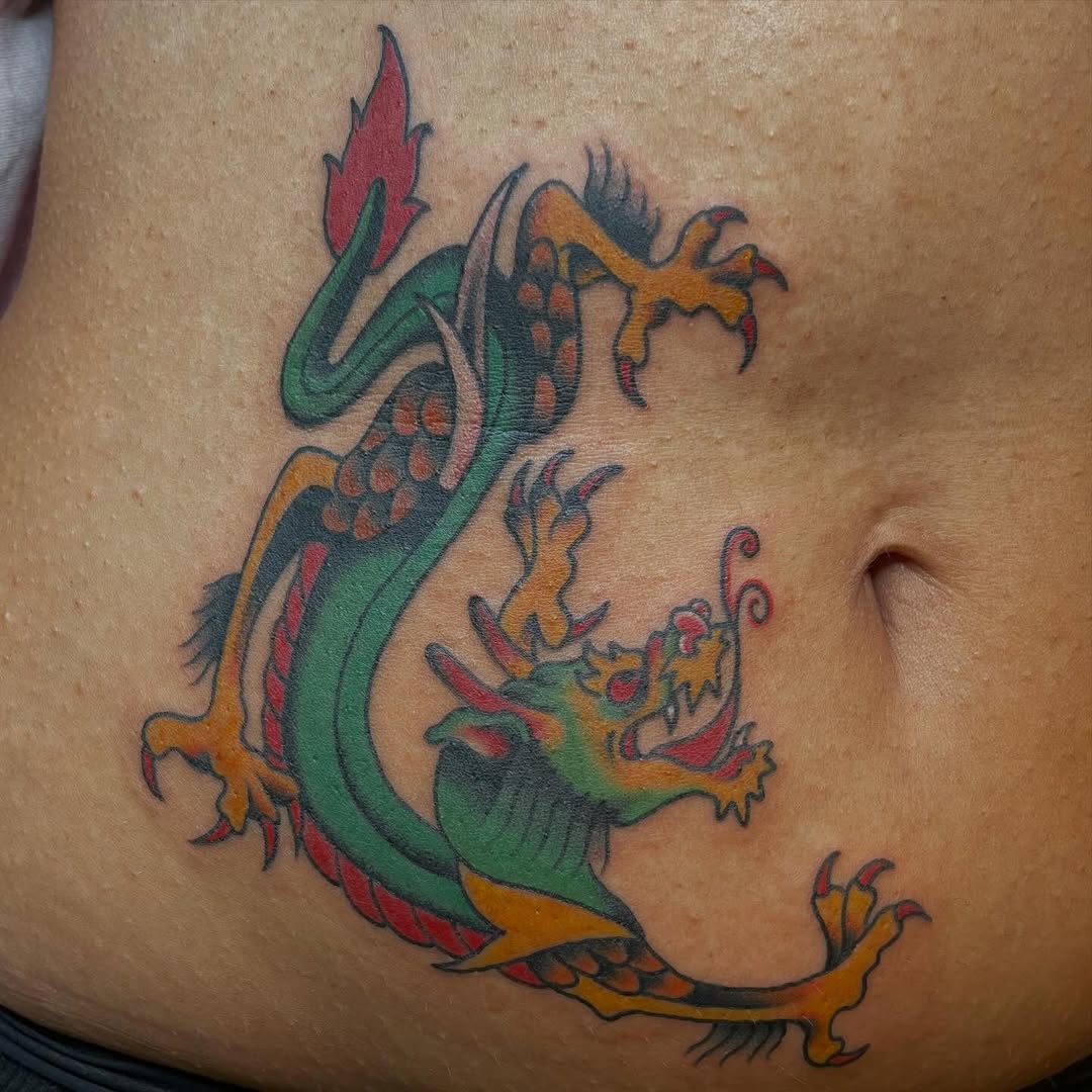 traditional style tattoo by Ant
