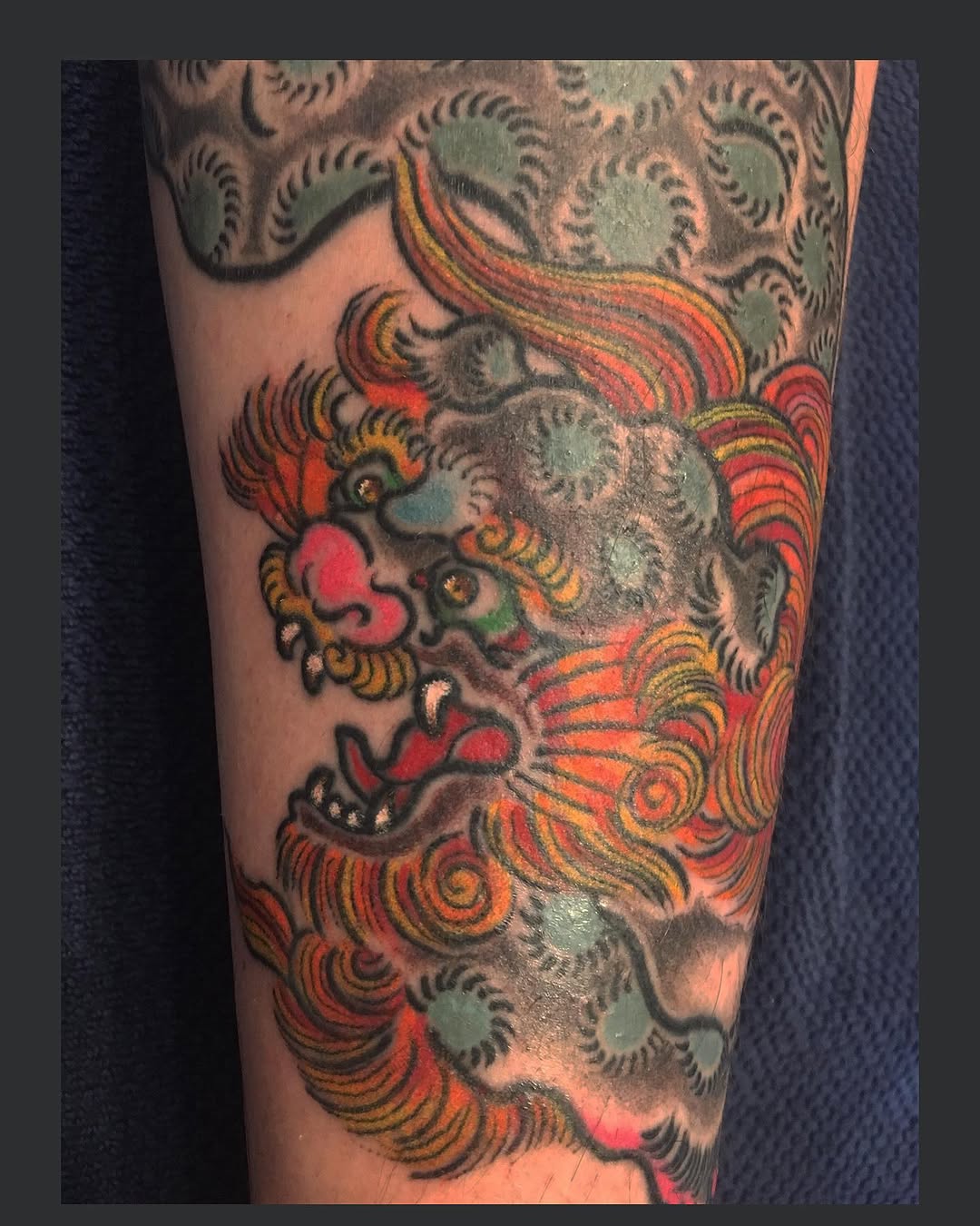 irezumi style tattoo by Jesse Tuesday