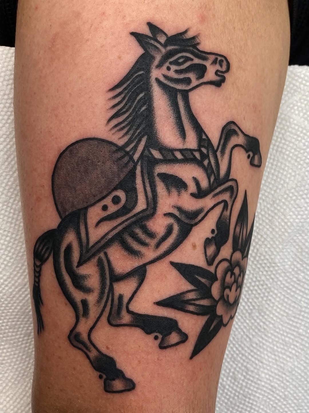 american traditional style tattoo by Sean Patrick