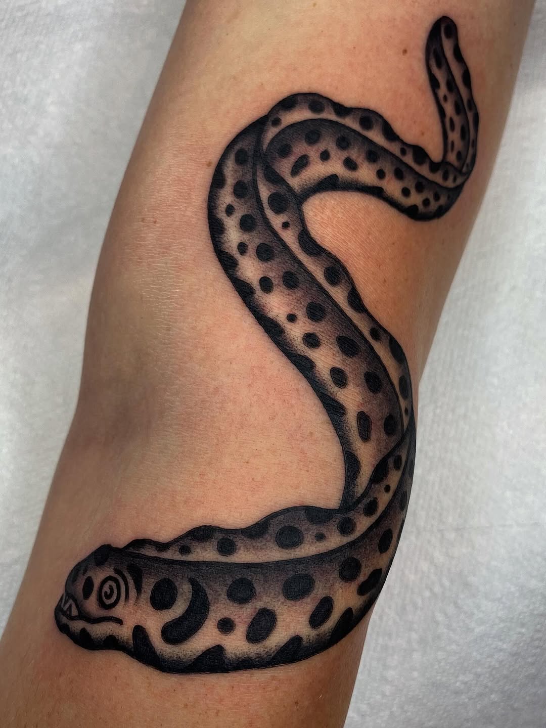 neo-traditional style tattoo by Sean Patrick