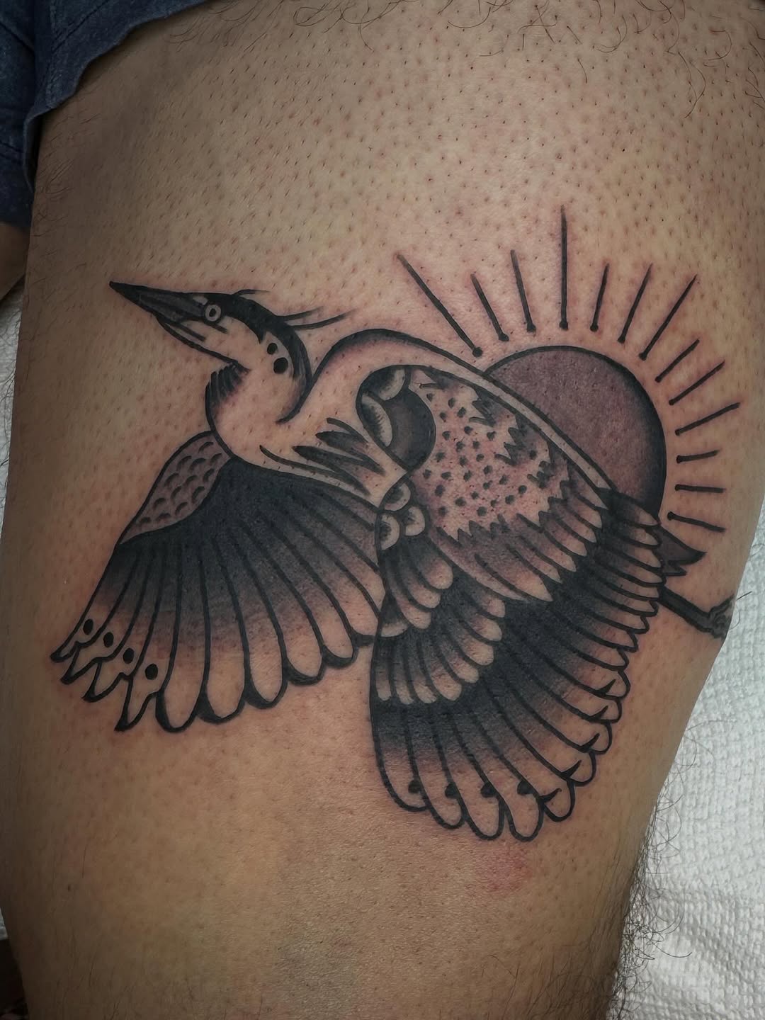 traditional style tattoo by Sean Patrick