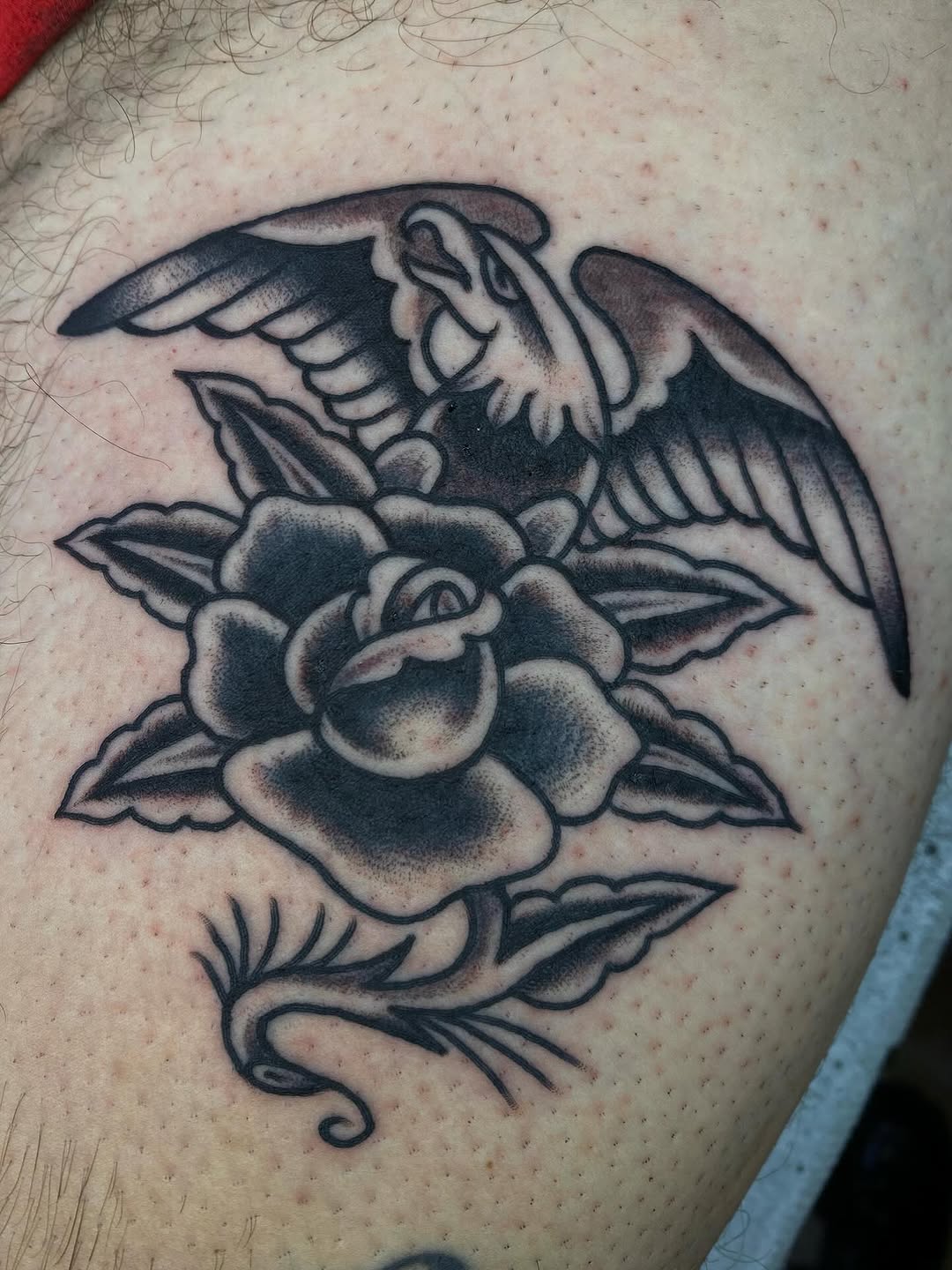 traditional style tattoo by Claudia