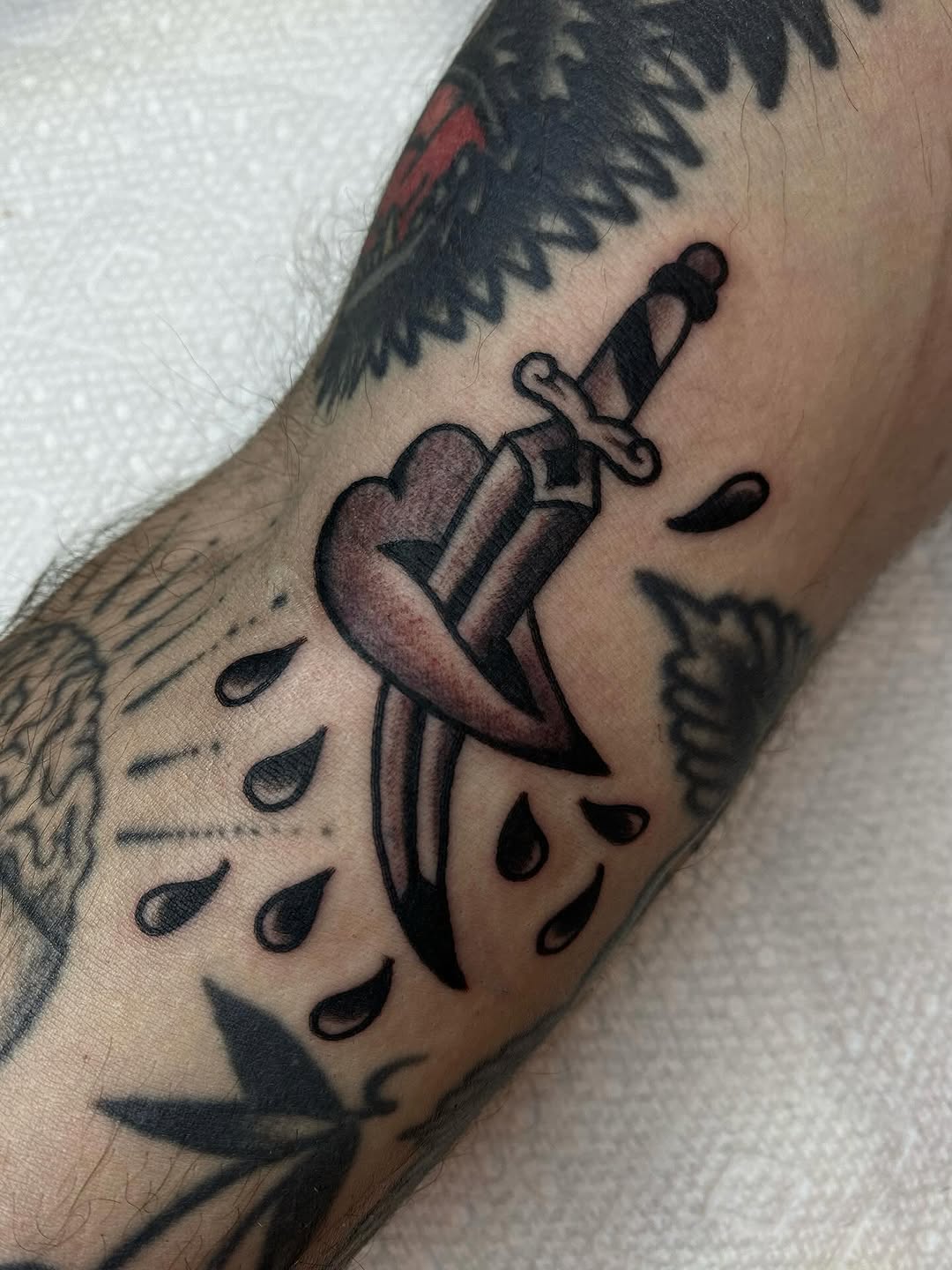 traditional style tattoo by Claudia