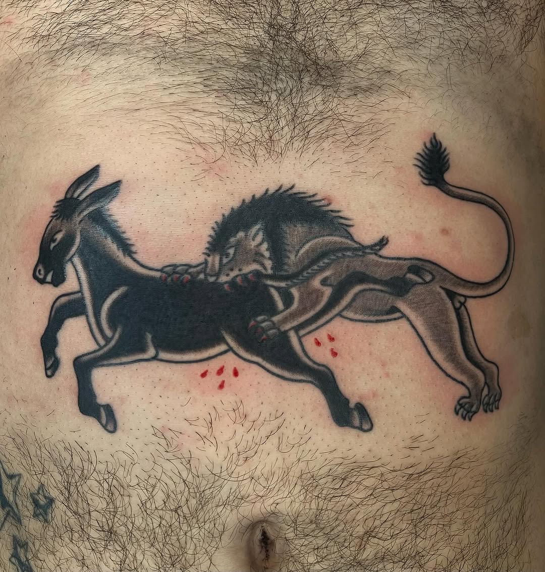 traditional style tattoo by Claudia