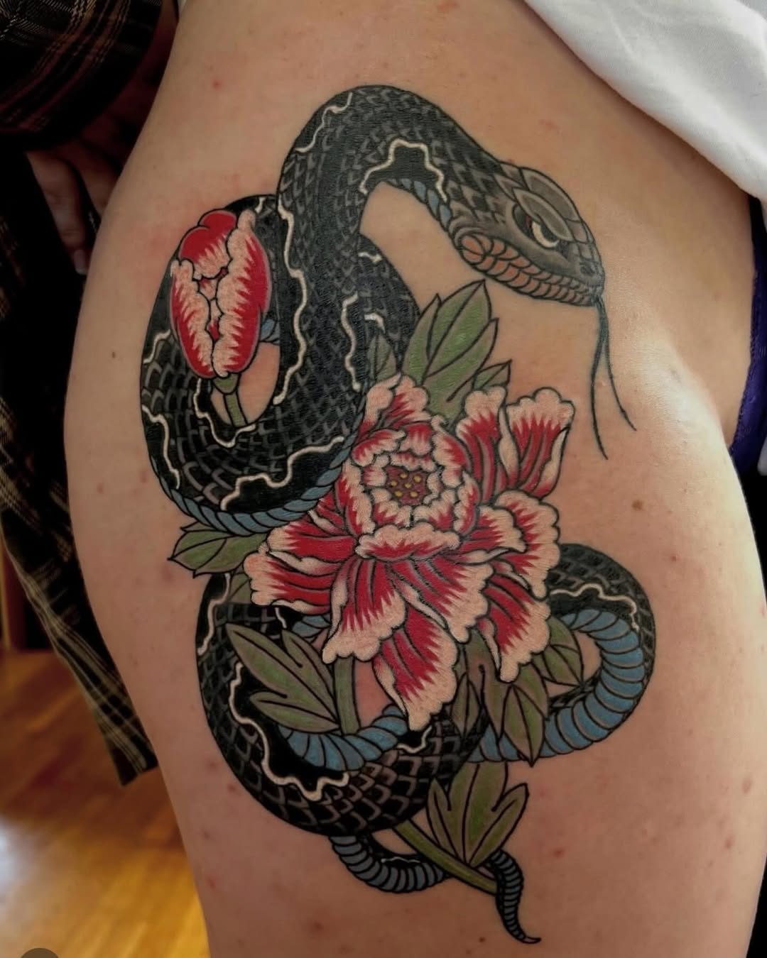 japanese traditional style tattoo by Rocky Burley