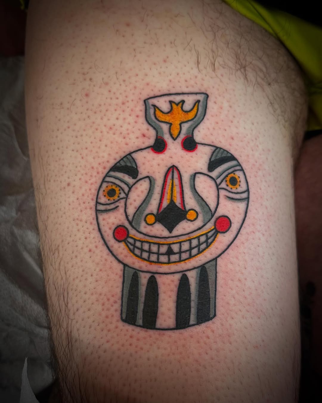 traditional style tattoo by Greg Dyer