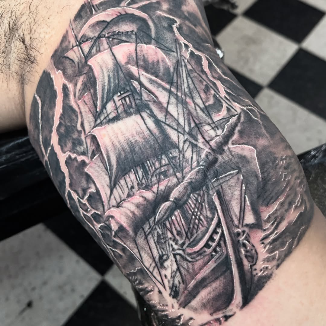 realism style tattoo by Oliver