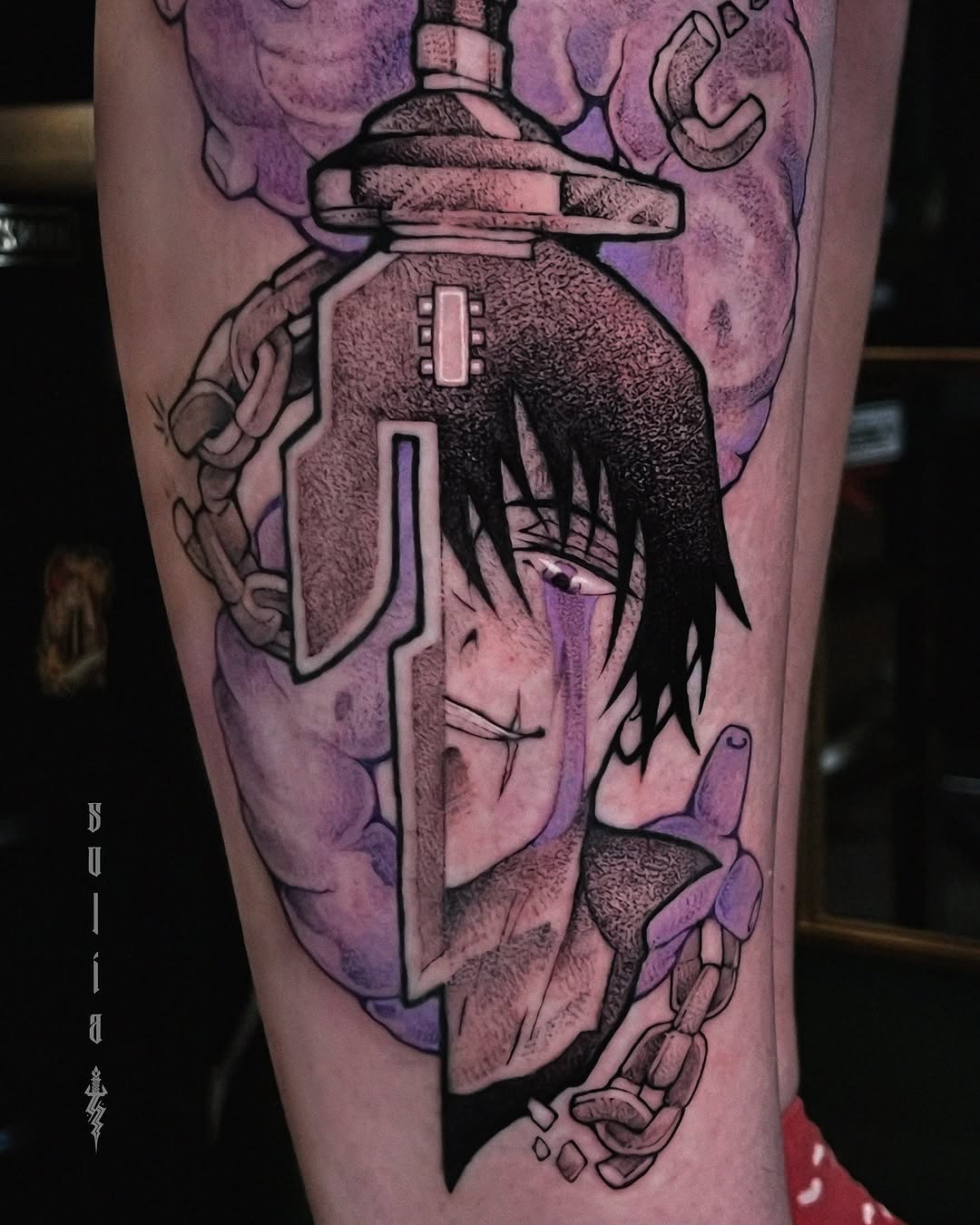 anime style tattoo by Patrick