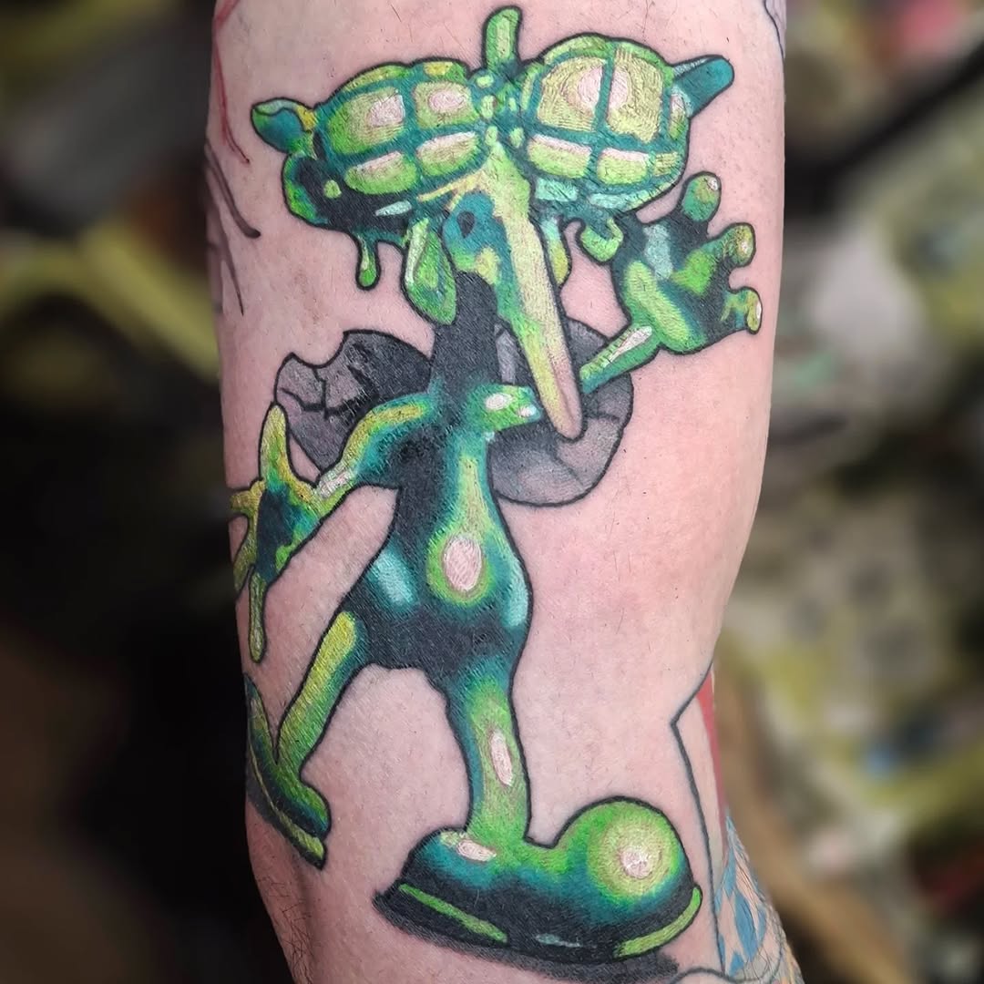 cartoon style tattoo by Salem
