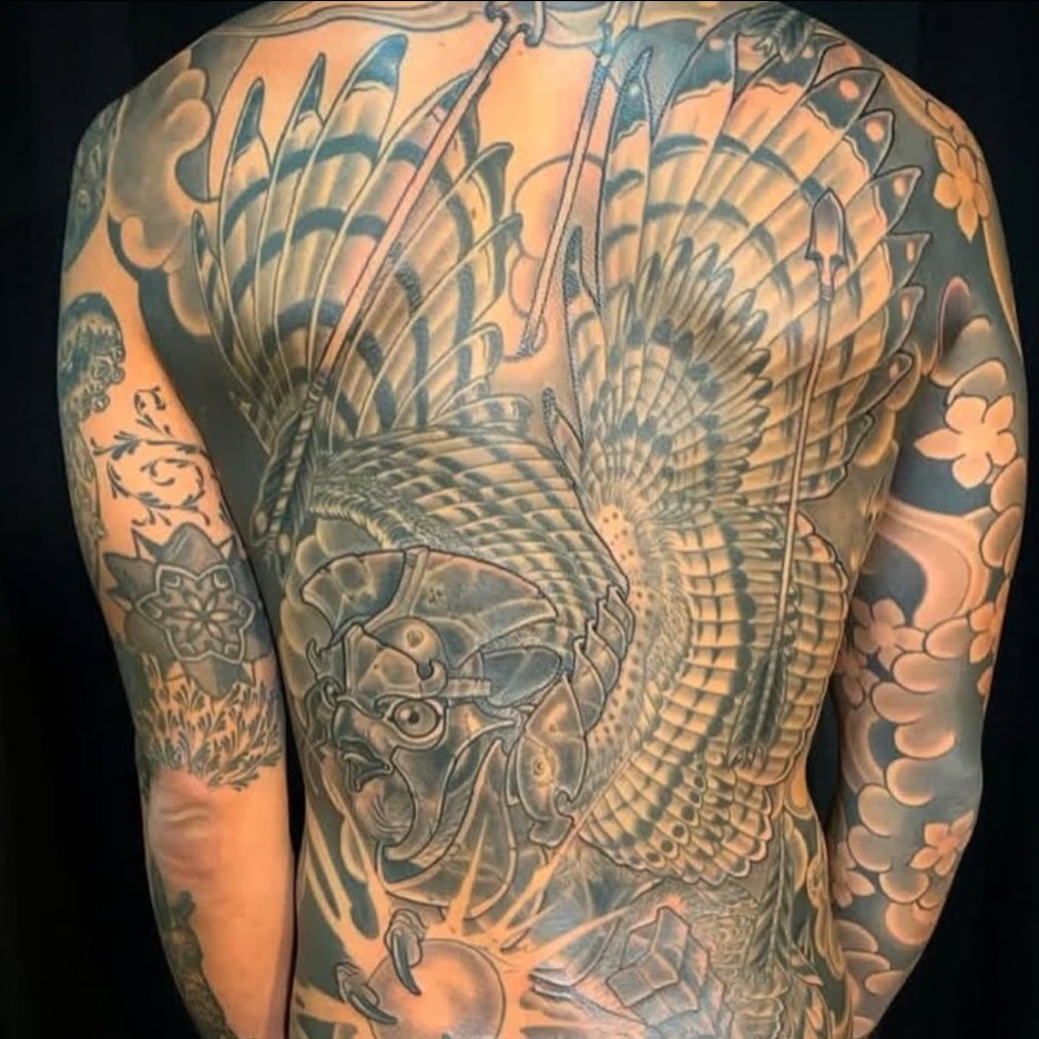 irezumi style tattoo by George Campise