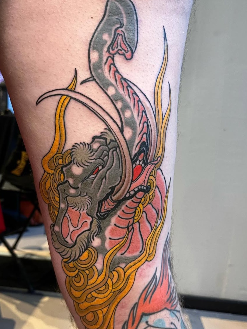 japanese style tattoo by JAMIE AUGUST