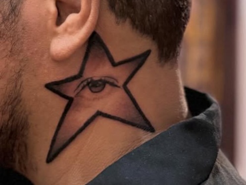 blackwork style tattoo by SEVYNpokes 777