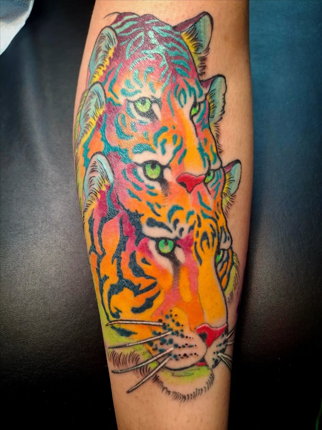 new school style tattoo by Salem