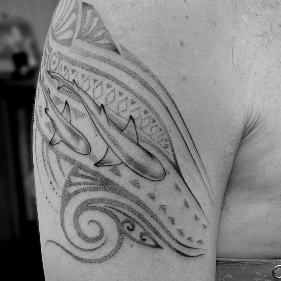 polynesian style tattoo by OLIN